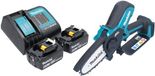 Makita DUC 101 ST201 accu takzaag 18 V 10 cm borstelloos + 2x accu 5,0 Ah + oplader