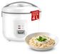 Cuisinière de voyage 700 W avec four à vapeur, revêtement antiadhésif, pour 8 tasses, blanc