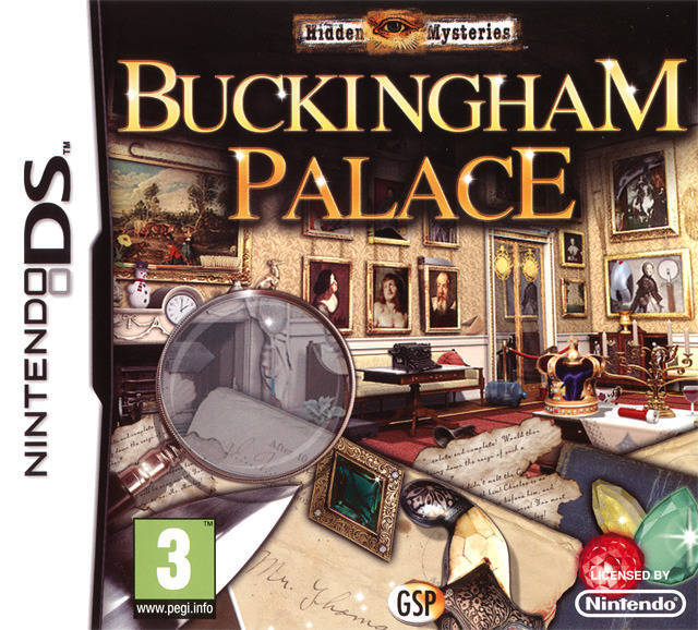 MSL Hidden Mysteries Buckingham Palace Nintendo DS