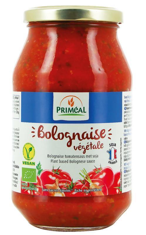 Primeal Bolognese tomatensaus vegetarisch bio 510g