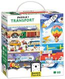 Banana Panda Puzzel Transport Educatief Speelgoed Voertuigen 60 Stukjes