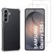 Phonillico® Coque antichoc pour Samsung Galaxy S26 PLUS et 2 Verres Trempé Film Protection Ecran