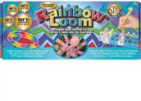 Bandai - Rainbow Loom Original - Creatieve Hobby - Armband Maken - Weefgetouw met 600 Elastiekjes - Officieel Gelicenseerde Gepatenteerde Kit - Kinderspeelgoed 7+ jaar oud - CD00001