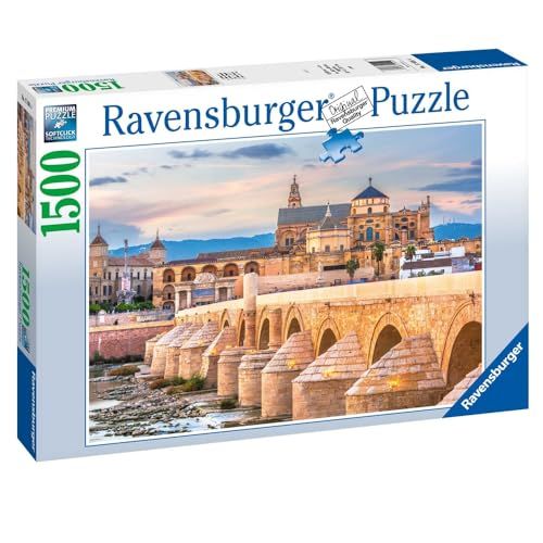 Ravensburger - Puzzel voor volwassenen - Puzzel van 1500 stukjes - Cordoba, Spanje - Volwassenen en kinderen vanaf 14 jaar - Puzzel van hoge kwaliteit - 12001242