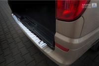 Avisa Chroom RVS Achterbumperprotector passend voor Mercedes Vito / Viano 2003-2014 'Ribs'