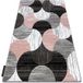 Rugsx Tapis Rugsx Tapijt ALTER Geo Schelpen rozekleuring 140x190 cm
