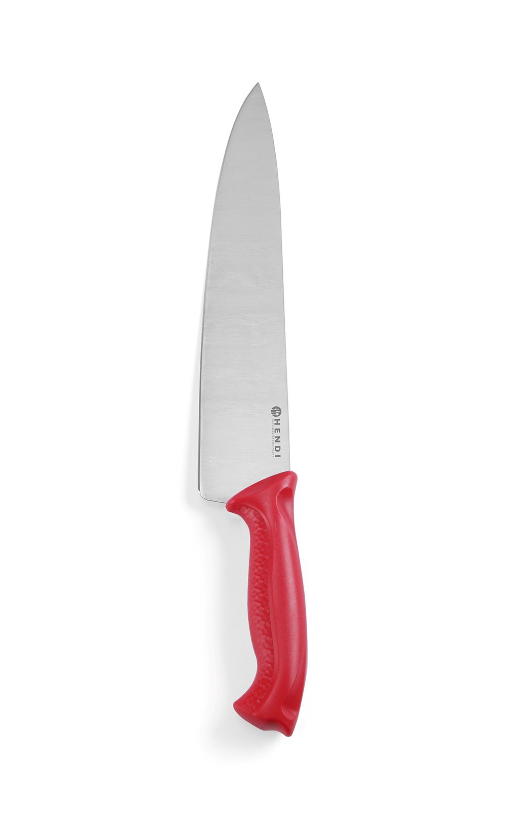 Hendi Koksmes 240 mm - rood PP heft