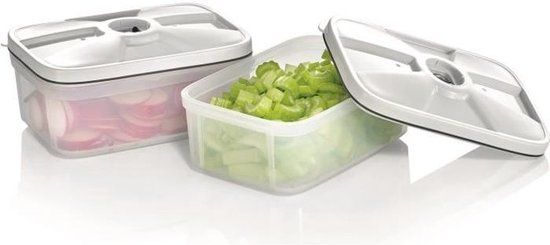 Severin ZB 3620 Vacuümbak - 2x 0.75L - BPA-vrij - Beige