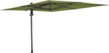 Madison Saint Tropez 355x300cm zweefparasol groen met verrijdbare voet
