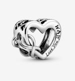 Pandora Original Charm Bedel Moments 798825c00 Zilver Hart