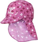 Hummel Babymutsje Hummel Beach Rood Violet/Helder Wit Maat 52