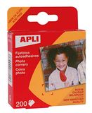 APLI 93 - Bevestigt zelfklevende foto's 18 x 17 mm 200 u.