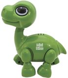 Lexibook Power Dino Mini - Dinosaur robot met licht- en geluidseffecten, hand clap command, voice repeat