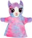 Pluche Handdier Alpaca W&O Products BV Pluche Handdier Alpaca Roze