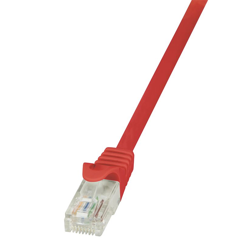 LogiLink 1m Cat6 U/UTP Netwerkkabel Rood