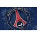 PSG Papier Peint Panoramique Foot / Football - Paris Saint Germain - 195 cm x 122 cm