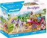PLAYMOBIL Carrosse avec couple princier et cocher, série 71846, jouet de conte de fées