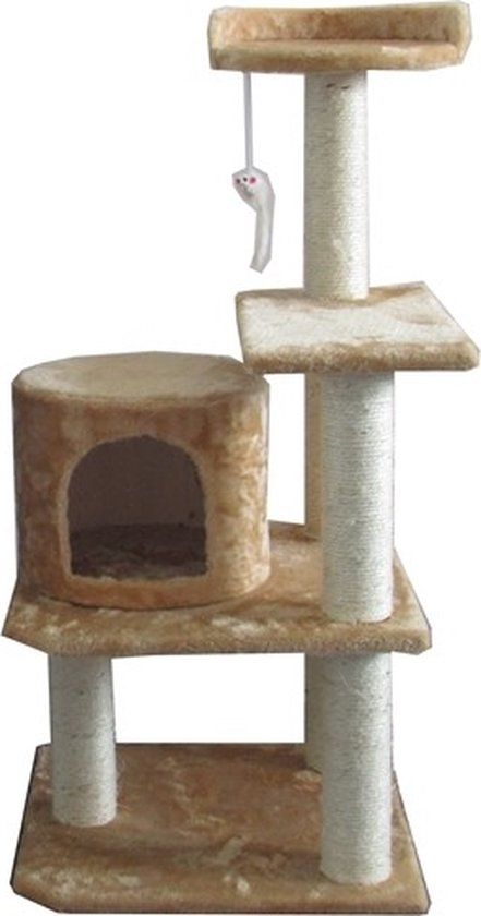 Ak Krabpaal Emma - Beige - 48x48x103 cm