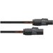 Cordial 14960 Câble d'extension 16 A Noir 0,75 m H07RN-F 3G 2,5 mm²