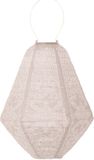 LUMIZ Solar Tuinverlichting - Lampion op zonne energie - Can - 30 cm - Soft Blush