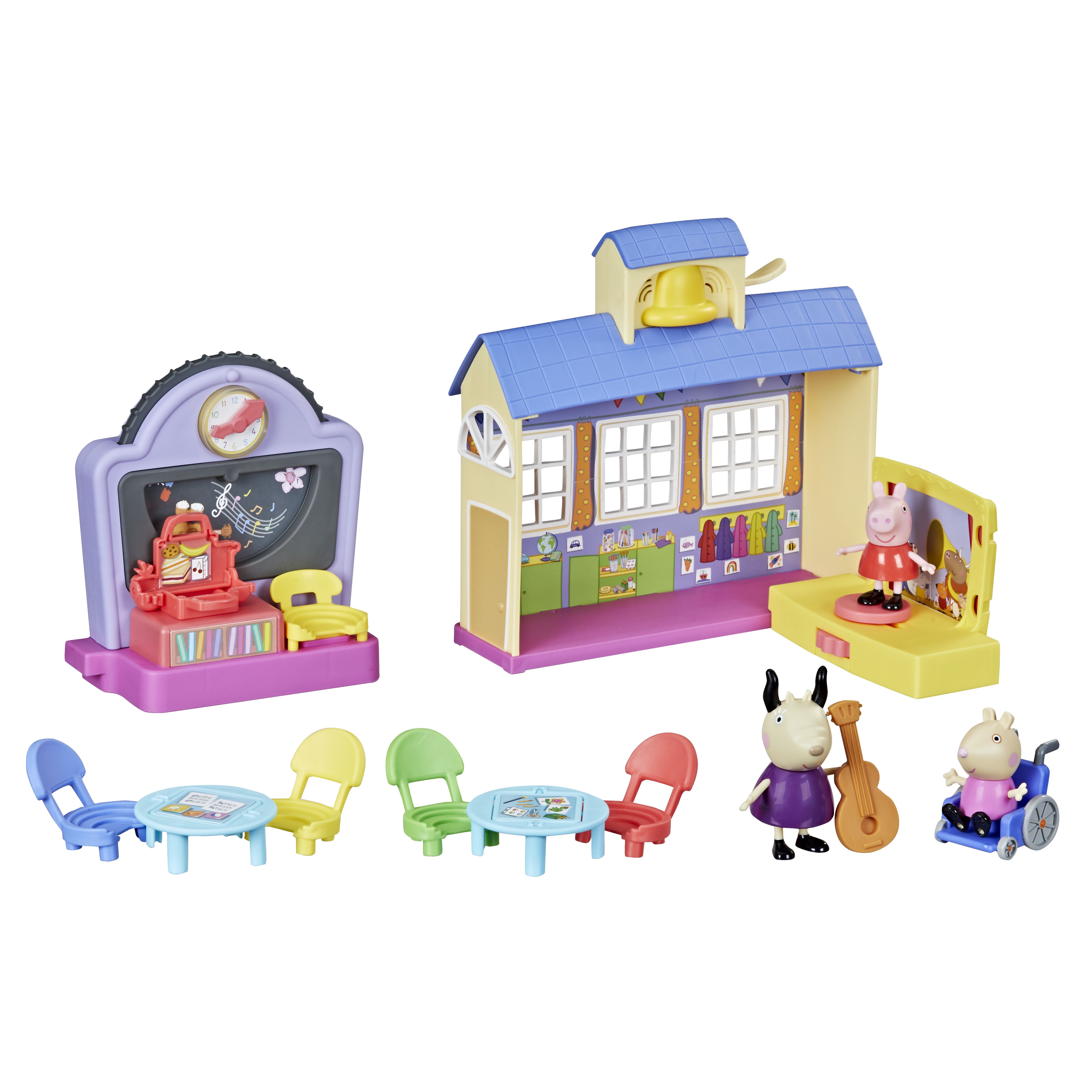 Peppa Pig School Speelset - Building Set for Kids - Multicolour