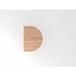 Hammerbacher table d'appoint double support - 60x80 cm