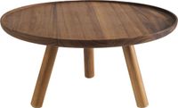 APS-Germany Taartplateau en/of Buffetstandaard “Acacia” | Acaciahout | Ø 30.5 cm x H 15 cm | Geolied