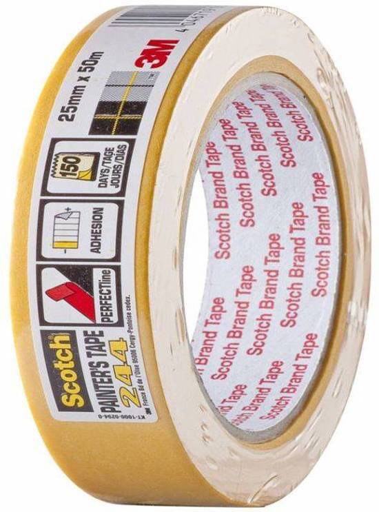 3M Scotch afplaktape gold - 50 meter x 19 mm