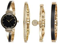 Anne Klein Premium dameshorlogeset met kristallen accenten