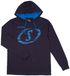 Spalding - FoTL Fast Lange Mouw Shirt Met Kap Blauw/Print/Multikleurig Unisex XXXL