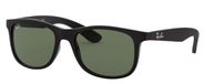Ray-Ban RJ9062S Wayfarer Kinder Zonnebril Zwart/Groen