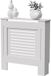 Merkloos Radiatoromkasting Wit Modern Geschilderd MDF Kast - Radiatoromkasting Klein - H: 82 / W: 78 / D: 19 cm