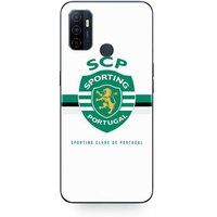 Oppo A32 Etui SCP SPORTING PORTUGAL WIT ACHTERGROND Maniacase