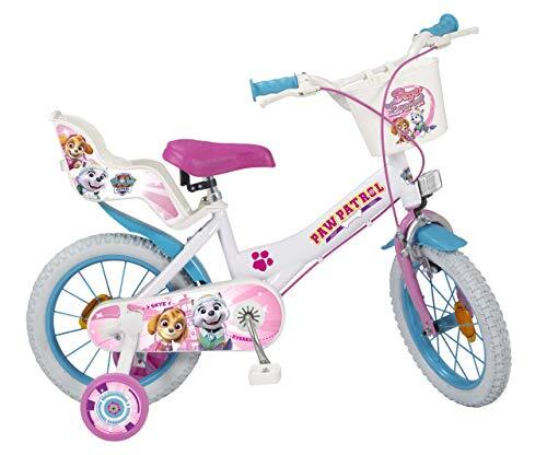 toimsa Fiets 14" Paw Patrol Skye & Everest