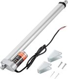 VEVOR 1500N Lineaire Actuator DC 12V Lineaire Aandrijving Ip54 Elektrische Lineaire Motor 400 mm Slaglengte Geluidsniveau ≤60 DB Elektrische Deuropener 5 mm/s Rijsnelheid Lineaire Technologie Aanpassing Aandrijving