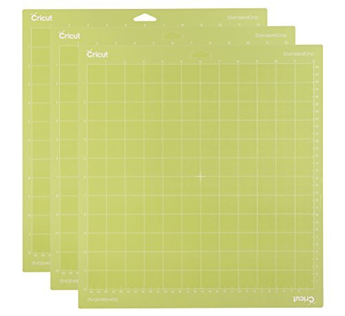 CRICUT Standardgrip Snijmat 12X12 3 Pack AMZ, Groen, 12" x 12"