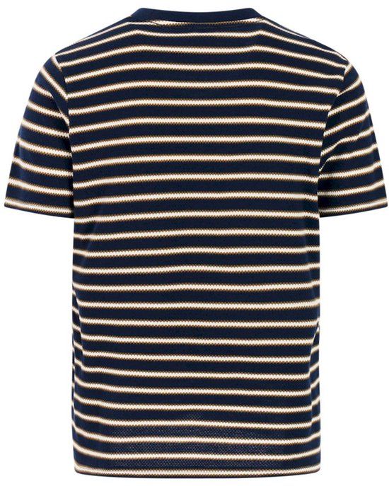 Protest PRTCalow T-shirt Heren Korte mouwen Ronde hals Normale pasvorm Nightsky Navy Katoen L