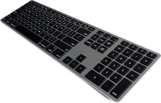 Matias Draadloos Toetsenbord US QWERTY voor MacBook - Space Grey