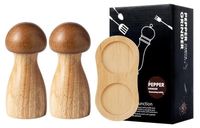 Acacia Houten Pepermolen met Instelbare Maalgrootte