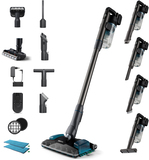 Philips 8000 Series XC8057/01 Steelstofzuiger Aqua Plus - Draadloos, Zakloos, Met Dweilfunctie