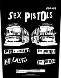 Merkloos Sex Pistols Pretty Vacant Rugpatch - Zwart