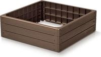 Prosperplast Jardinière surélevée 756x250 mm, brun, BASE WOODY IBWS-7587U