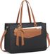 Sacoche d'ordinateur portable noir brun sans marque