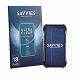 Savvies - Screenprotector voor Unihertz 8849 Tank 5 - Folie Beschermfolie transparant 18 Stuks