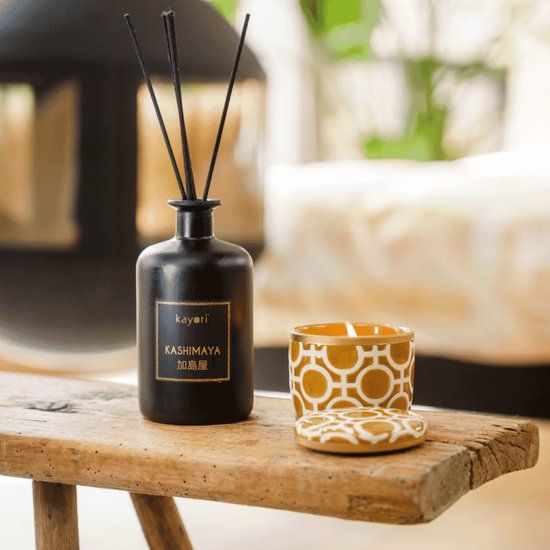 Kayori Shincha Diffuser - Zwart - 500ml
