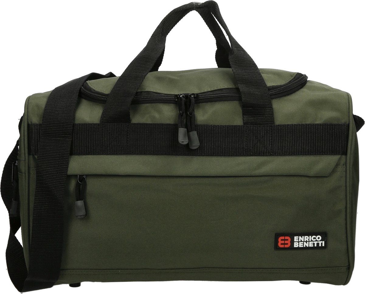 Enrico Benetti San Jose Sporttas/ Reistas - 46040 - Olijf - Polyester - 2023 - Olijf