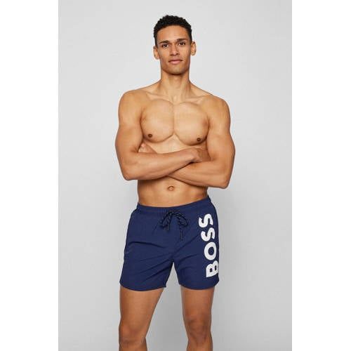 BOSS zwemshort donkerblauw