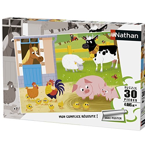 Nathan - puzzel Mijn vrienden 30-delig boerderij, 86365