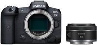 Canon Canon EOS R5 systeemcamera Zwart + RF 50mm f/1.8 STM