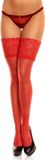 Glamory hold up kousen comfort 20 den maat M (40/42) rood